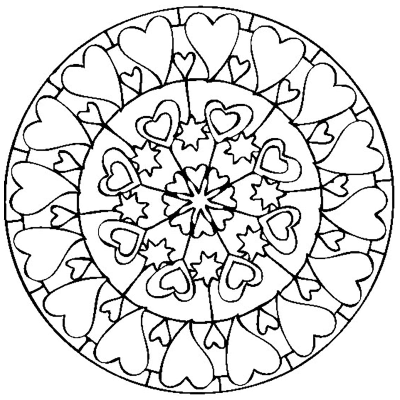 The Love Mandala Perfect for Valentine’s Day