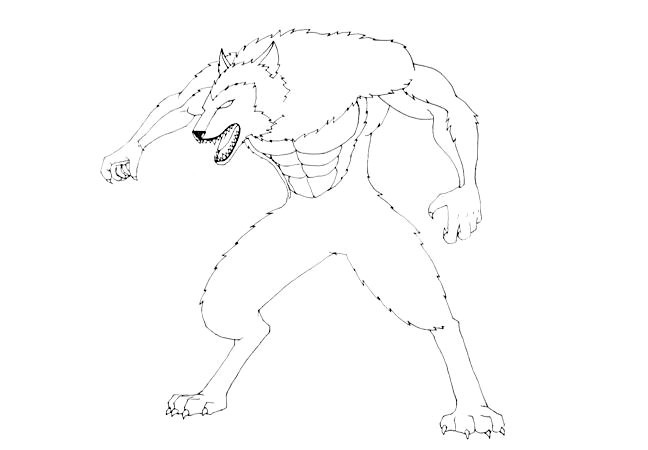 Werewolf-Drawing-5