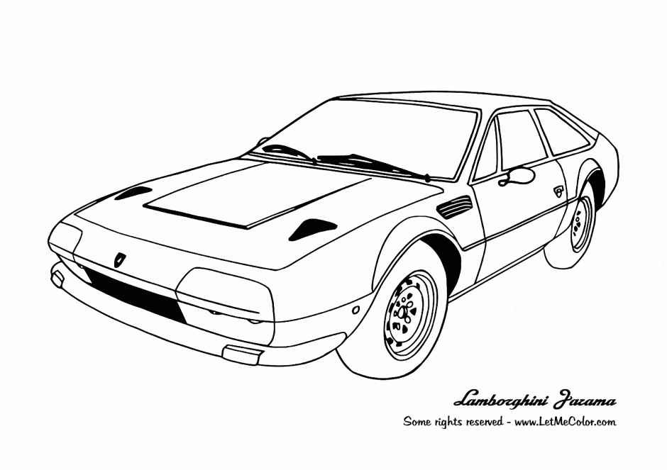 1968 Car Coloring Pages Image Coloring Page