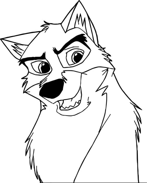 Balto Wolf Smile Image