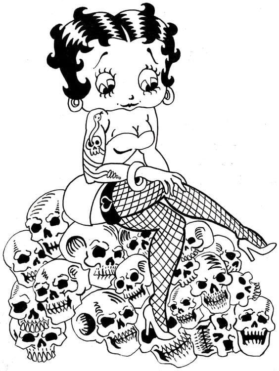 Betty Boop Mistress Of Death