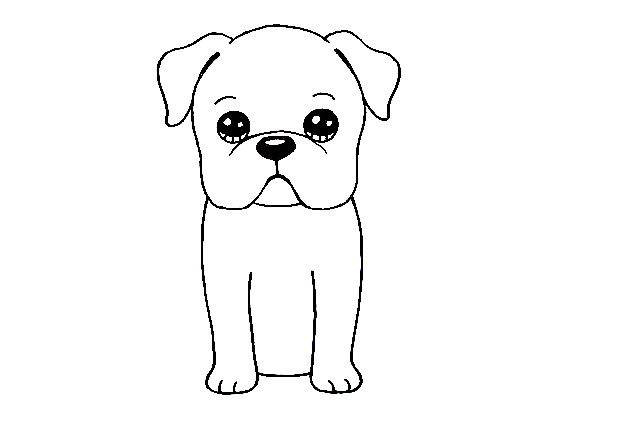 Bulldog-Drawing-4