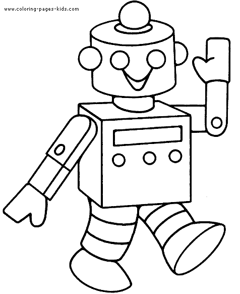 Cartoon Robot Image