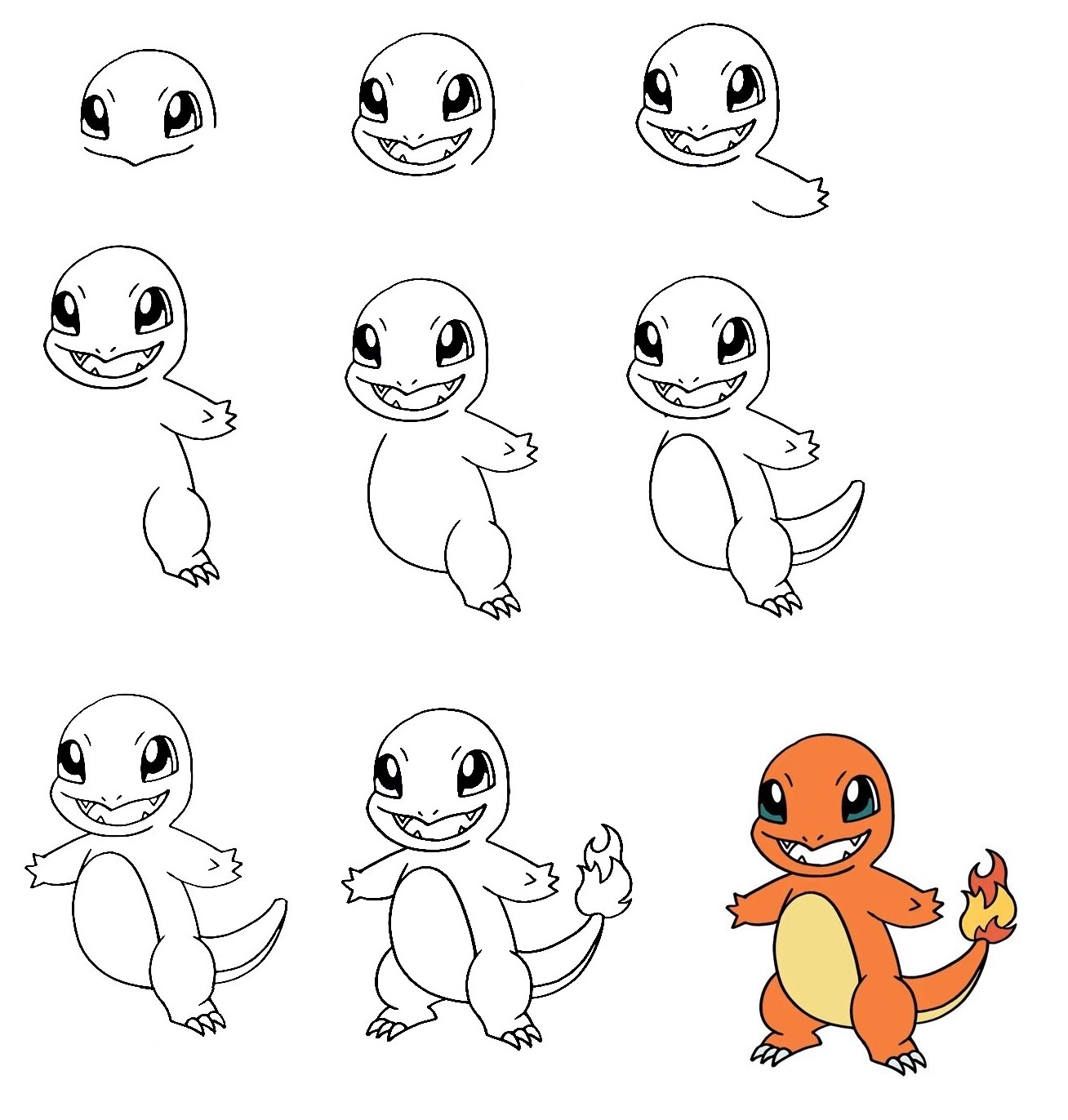 Charmander-Drawing