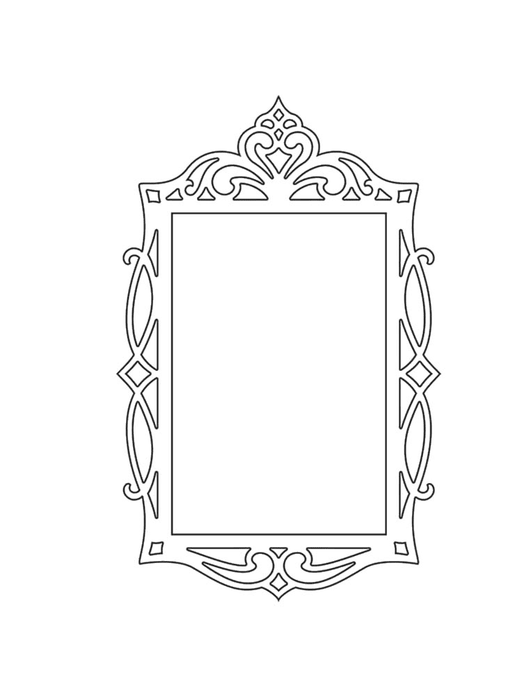 Coloring Mirror Luxury For Children Coloring Page
