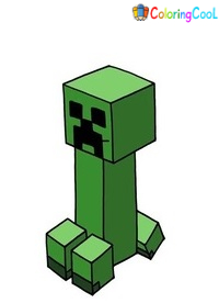 7 Simple Steps To Create A Nice Creeper Drawing – How To Draw A Creeper