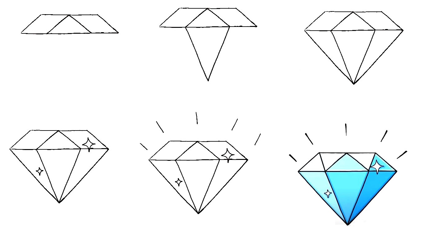 Diamond-Drawing