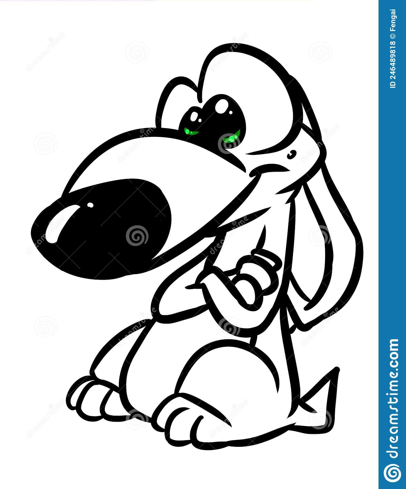 Dog Animal Funny Character Parody Dachshund