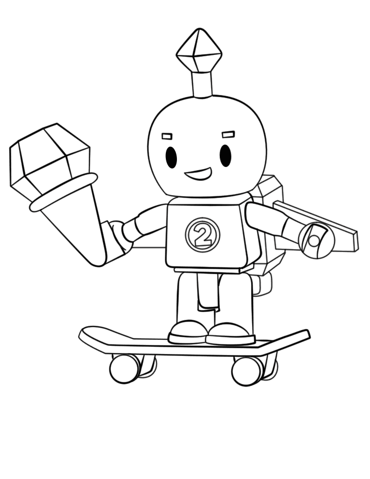 Download Printable Roblox Robot Free Printable