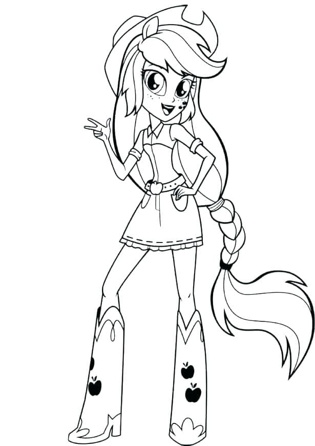 Equestria Girl Applejack