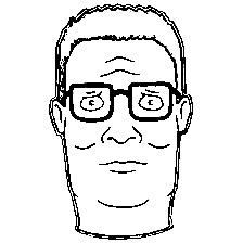 Face King Of The Hill For Kids Coloring Page