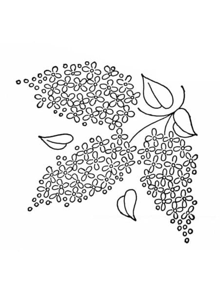 Flower Cute Coloring Page