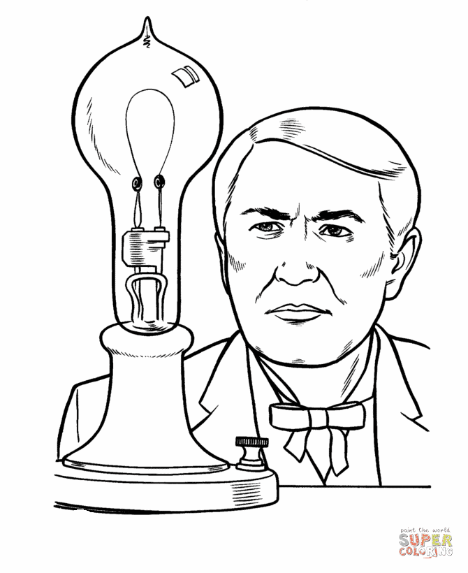 Former American President For Children Coloring Page