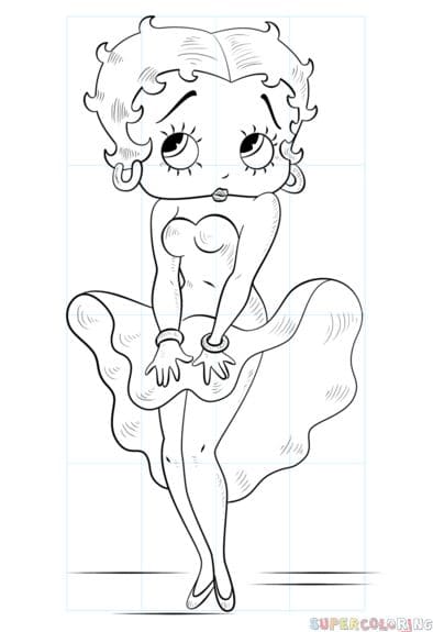 Funny Betty Boop Step To Step