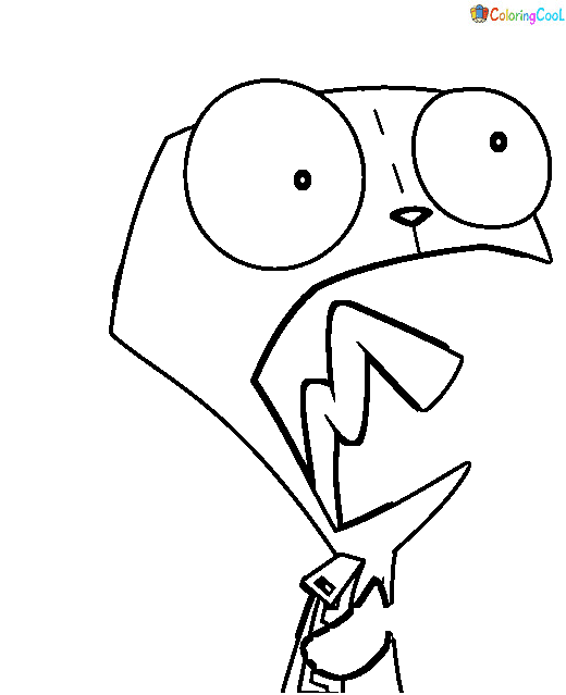 Gir Free Picture Sweet Coloring Page