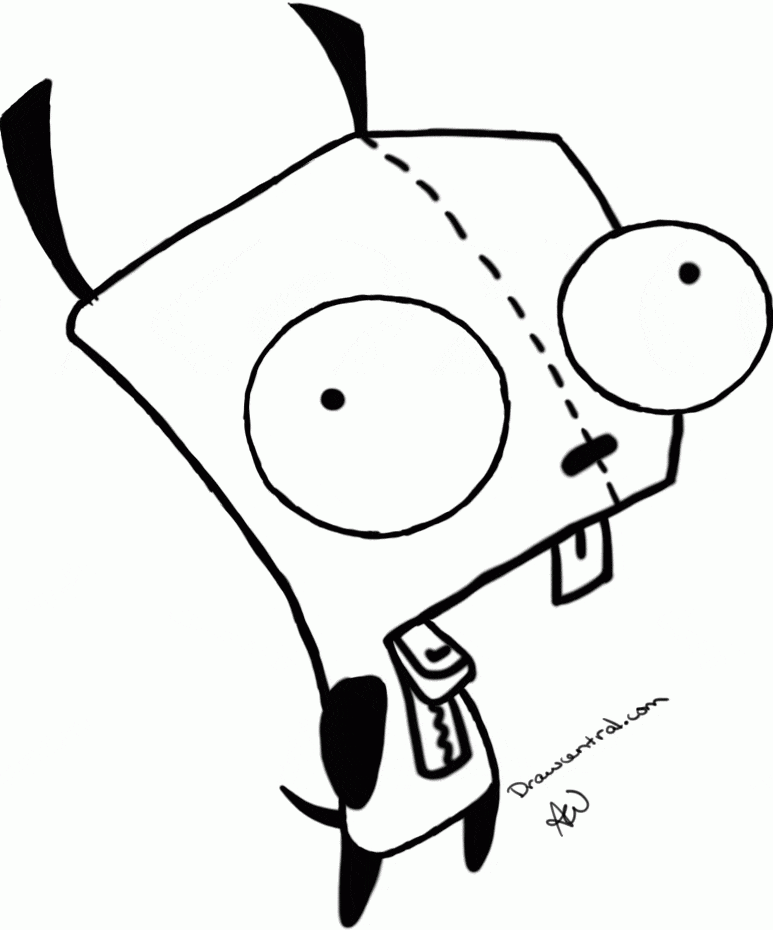 Gir Image For Children Coloring Page