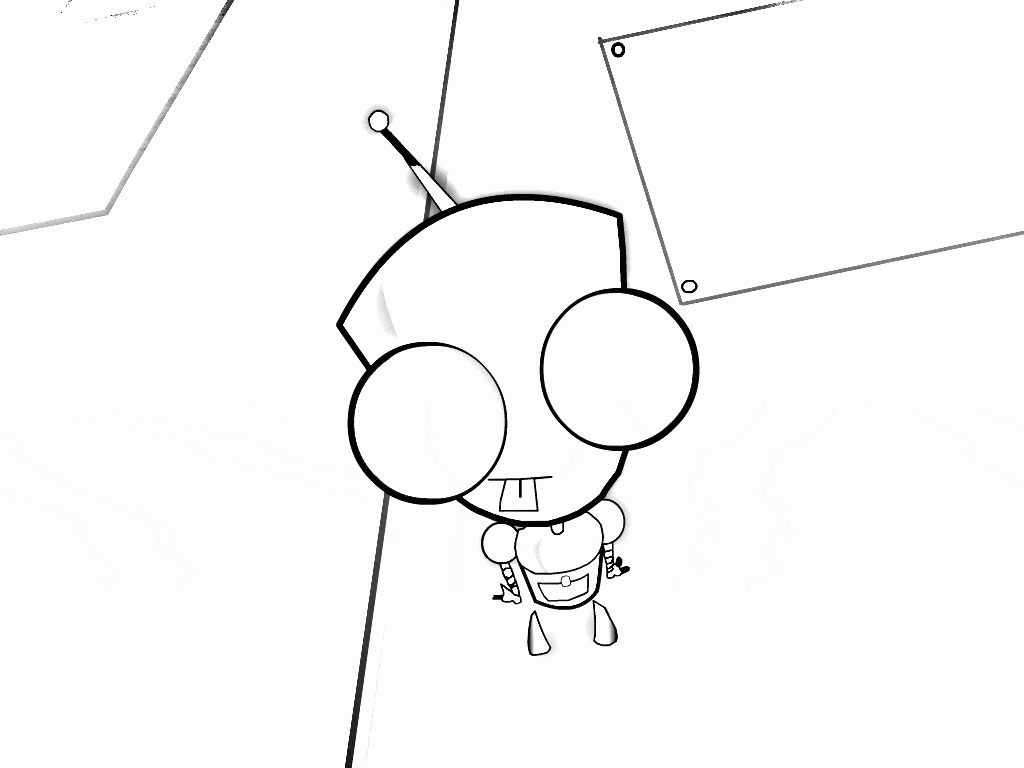 Gir Image For Kids Coloring Page