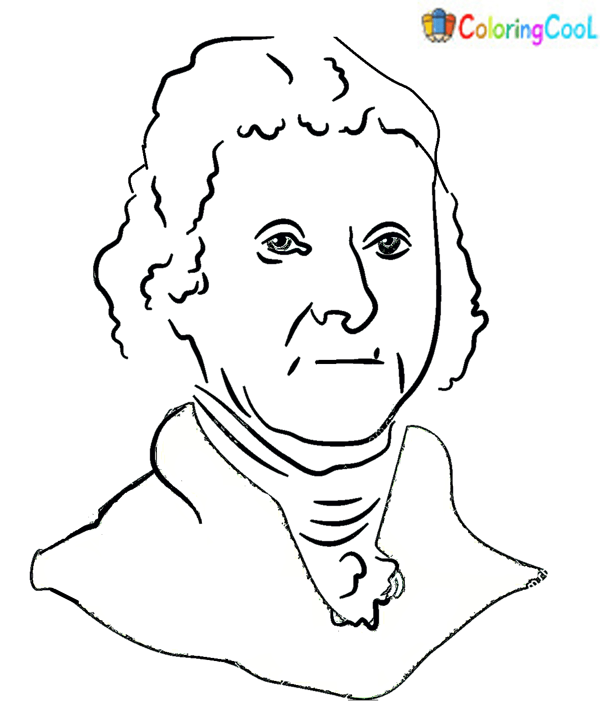 Image Former American President For Kids Coloring Page