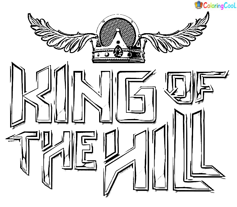 Image King Of The Hill Coloring Page