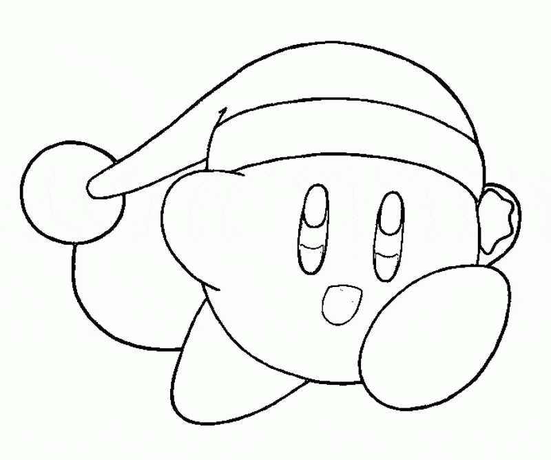Image Kirby Coloring Page