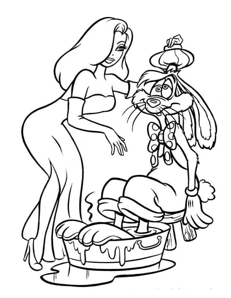Jessica and Roger Rabbit Image