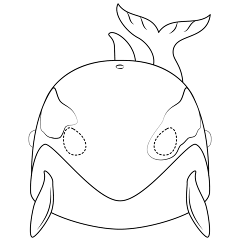 Killer Whale Mask Image