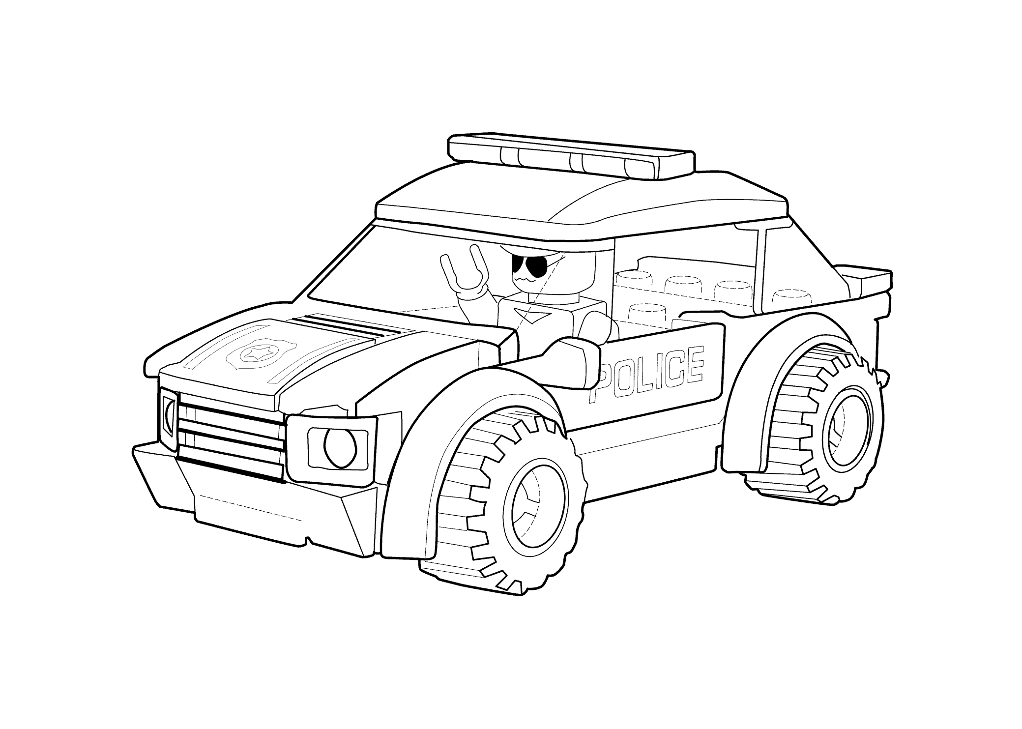 LEGO Police Car