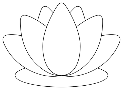 Lily Free Printable Image Coloring Page