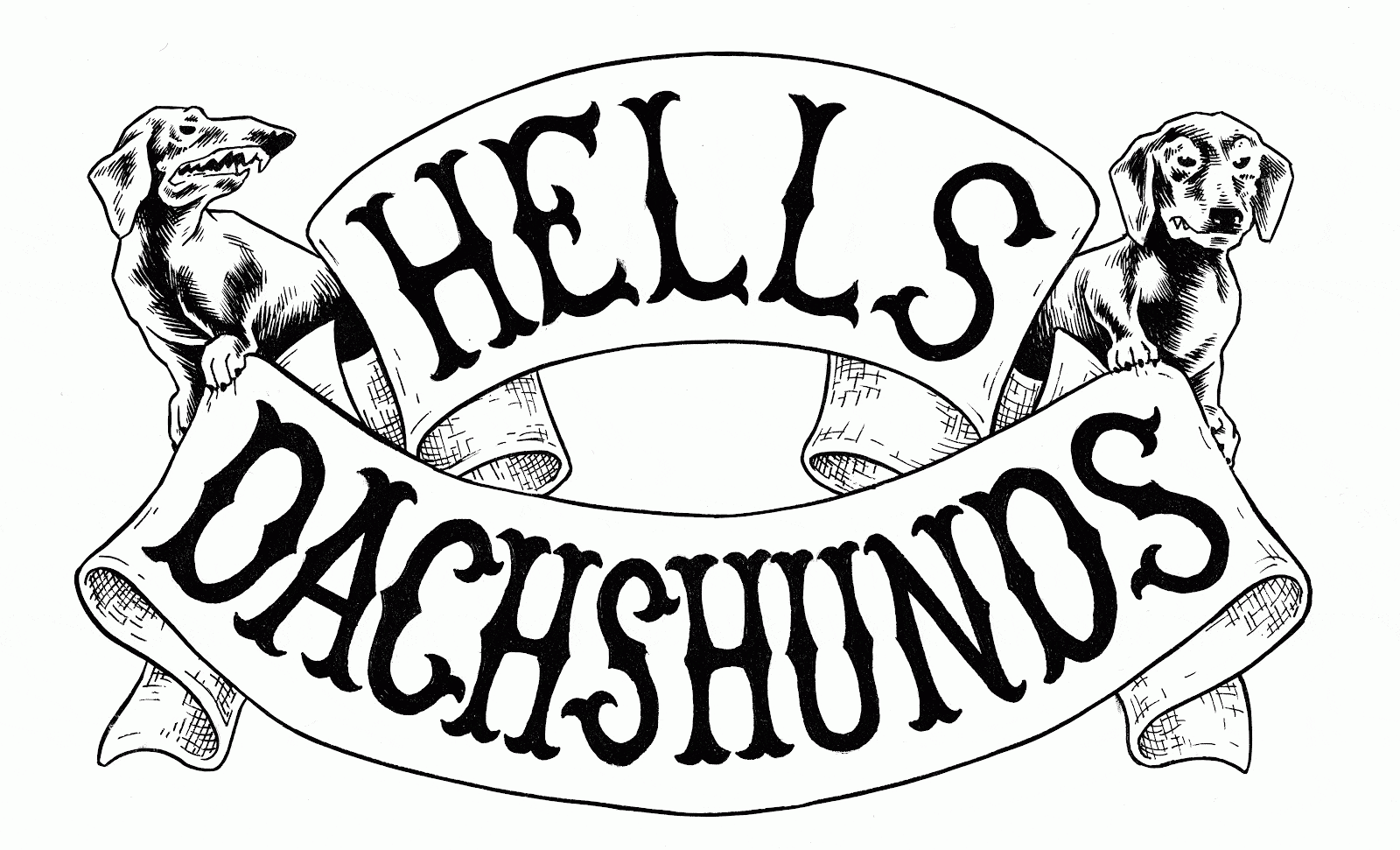 Logo Dachshund Free Printable