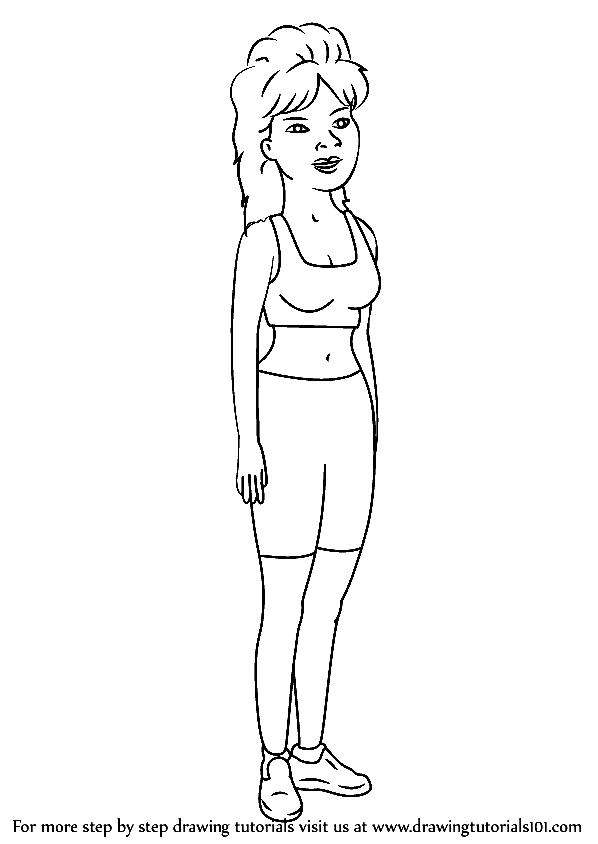 Luanne Platter Image Coloring Page