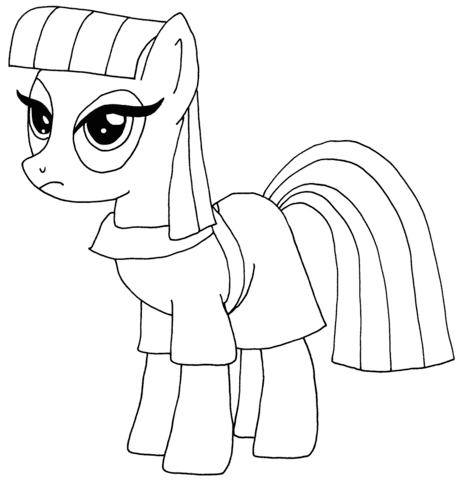 Maud Pie Coloring Page