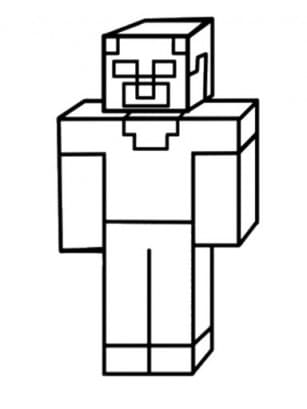 Minecraft Creeper Image Cute Coloring Page