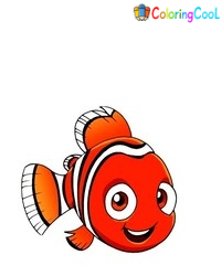 How To Draw Nemo – 6 Simple Steps To Create Adorable Nemo Drawing Coloring Page