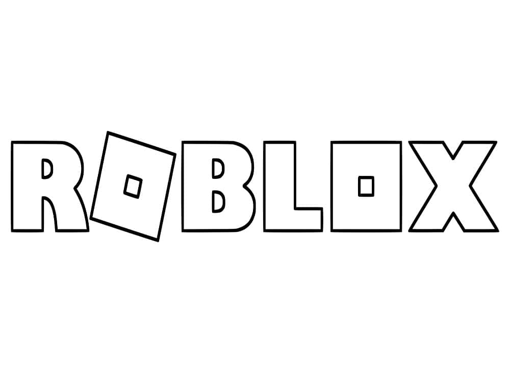 New Roblox Logo Free Printable
