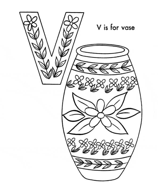 Objects With Letter V Image