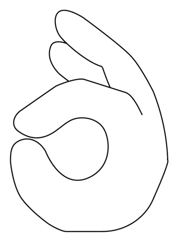 Ok Hand Emoji Image