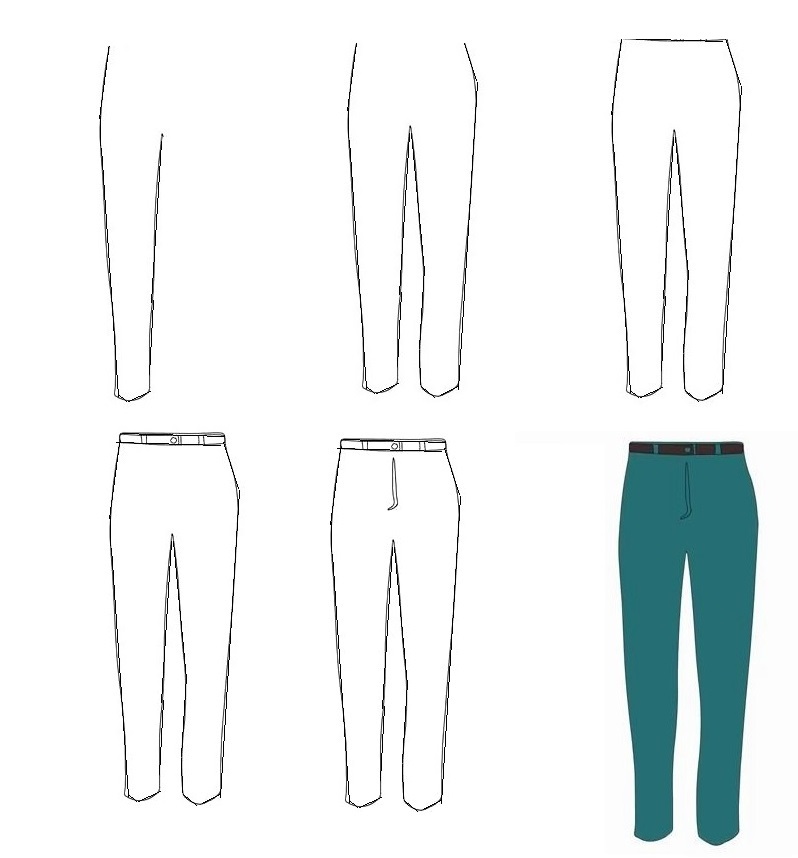 Pants-Drawing