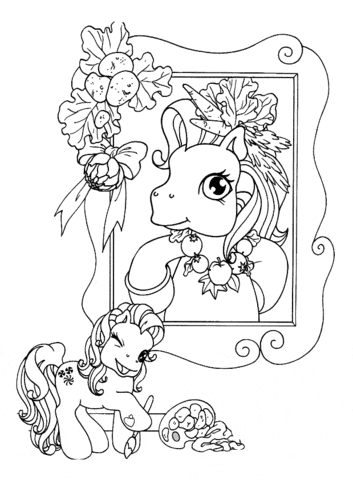 Picture of Pony In Frame