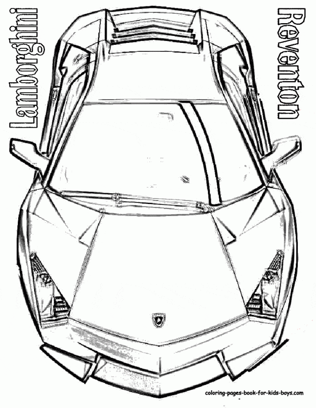 Police Cars Coloring Pages Old Car Picture