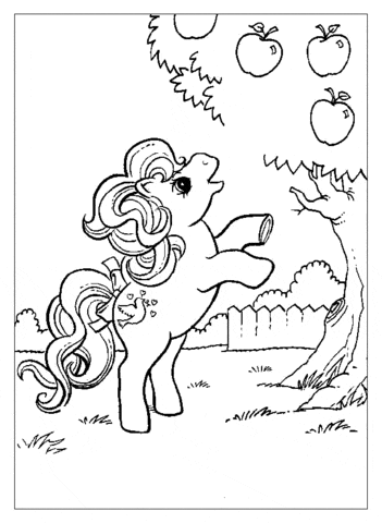 Pony Is Trying To Get An Apple