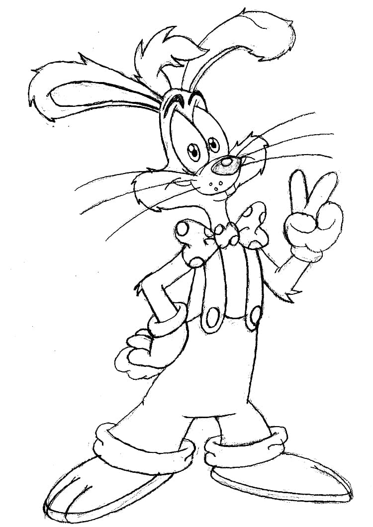 Printable Roger Rabbit Image
