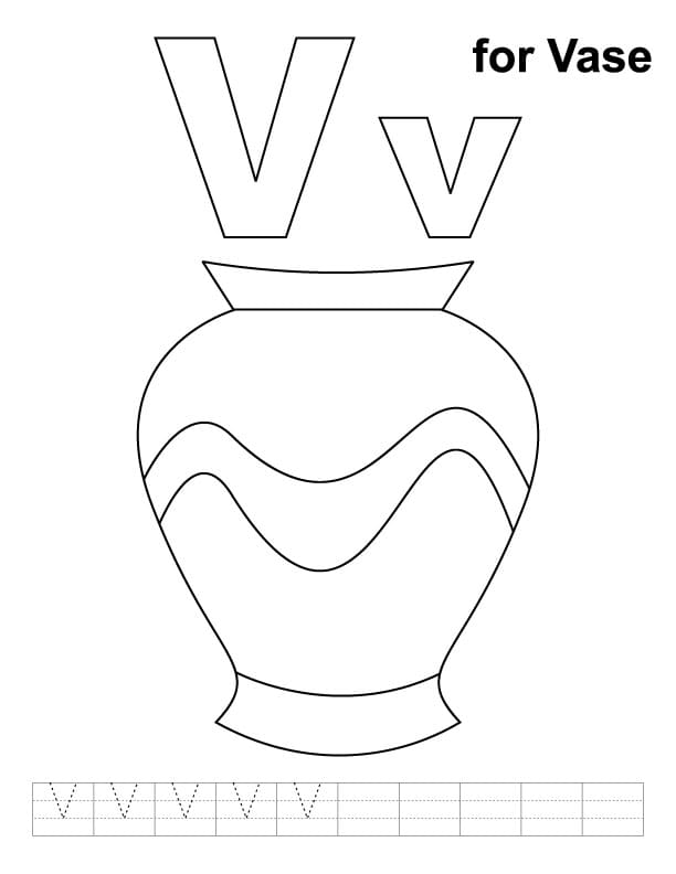 Printable Vase Image