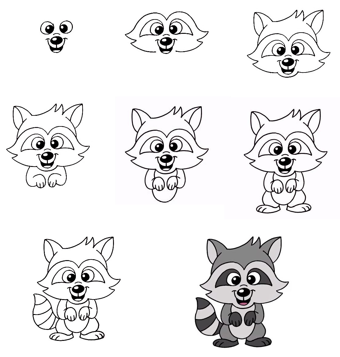 Raccoon-Drawing