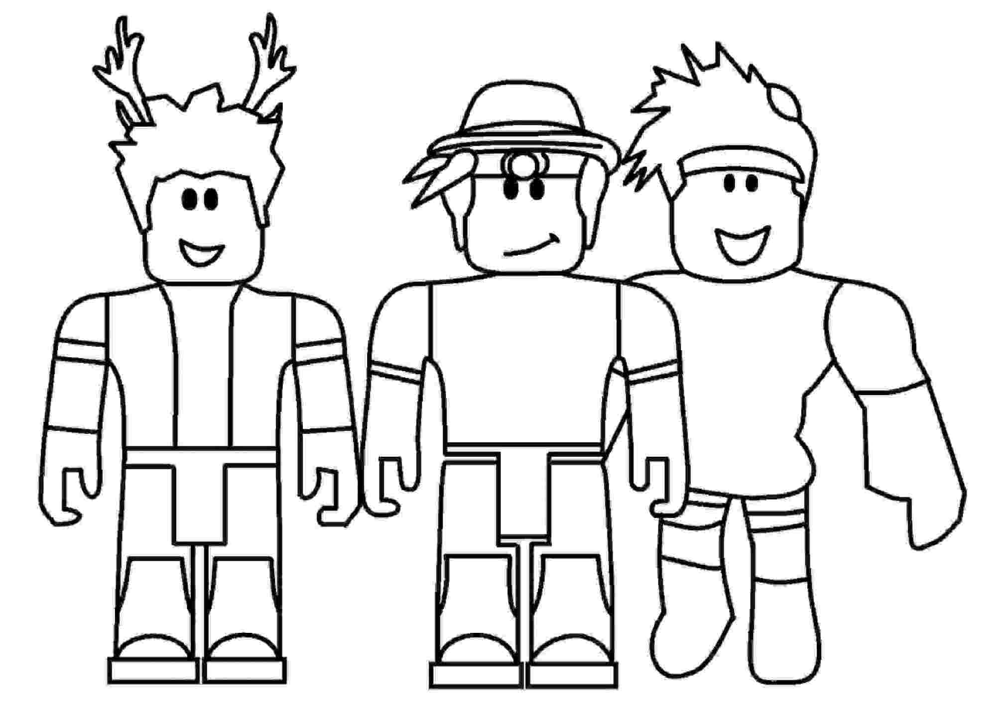 Roblox Characters Smiling