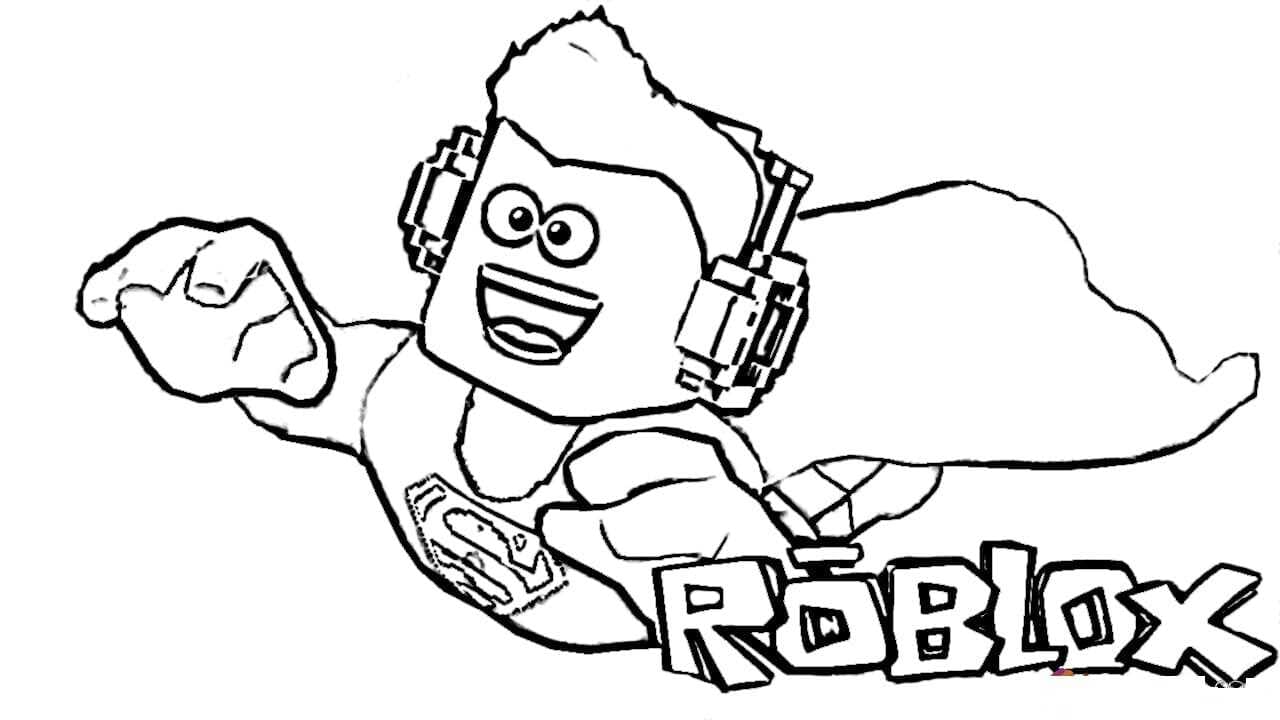 Roblox Flying Superman With Headphone