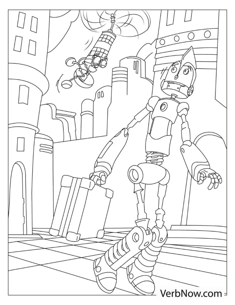 Rodney Touring The City With His Creation Wonderbot