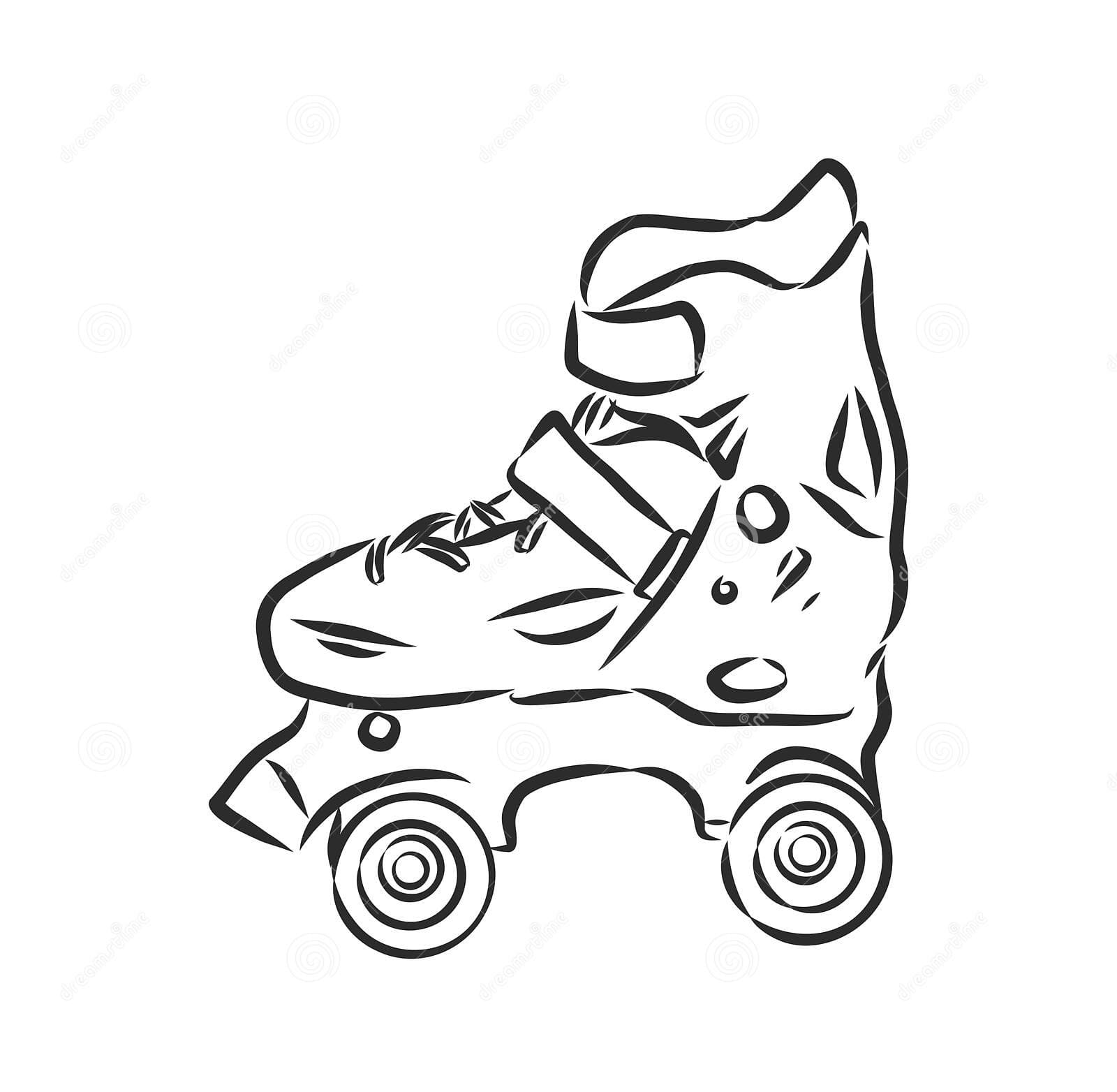 Roller Skates Icon Image