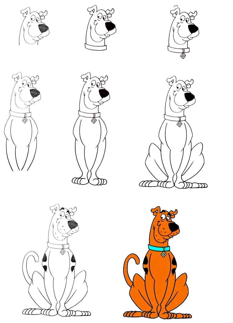 Scooby Doo-Drawing