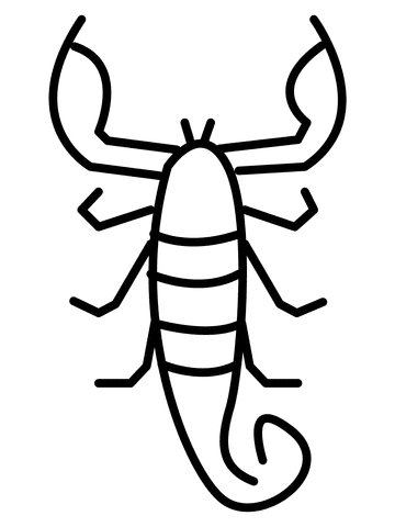 Scorpion Emoji Cute