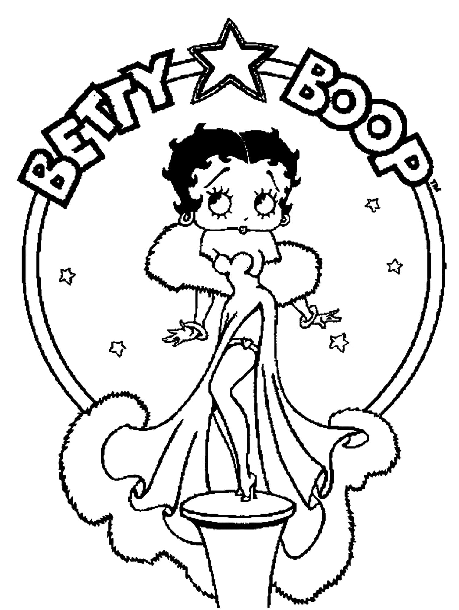 Simple Betty Boop